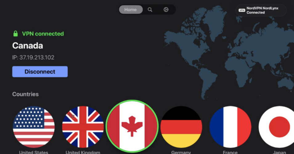 change apple tv location