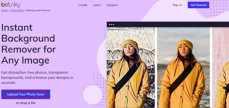 Instant background remover