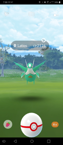  find Latios in Pokémon GO