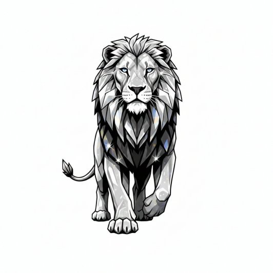 majestic-lion-walking