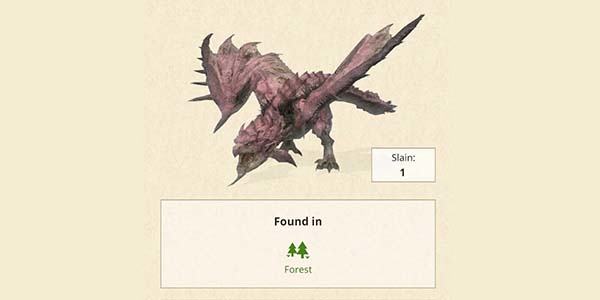 informazioni generali sul Pink Rathian di MH Now