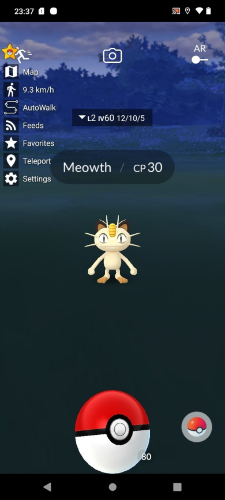 pokemon go joystick