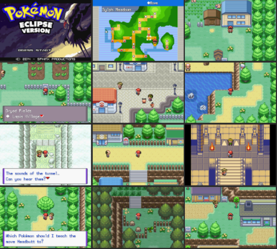 Pokémon Eclipse 遊戲場景