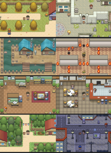 Pokémon Saffron 遊戲場景