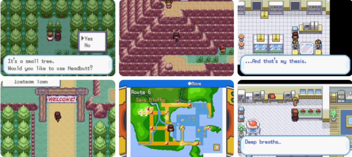 Pokémon Dreams 遊戲場景