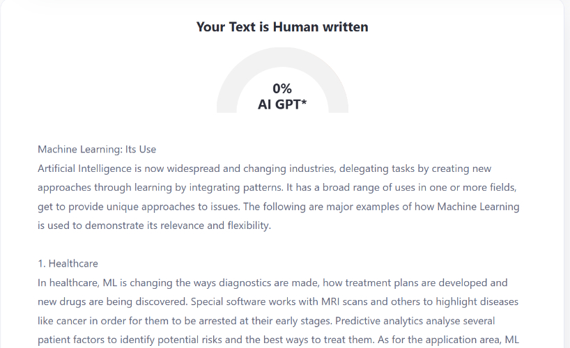 re-verify with an ai detector