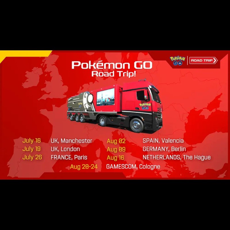 Pokémon GO 公路之旅活動圖