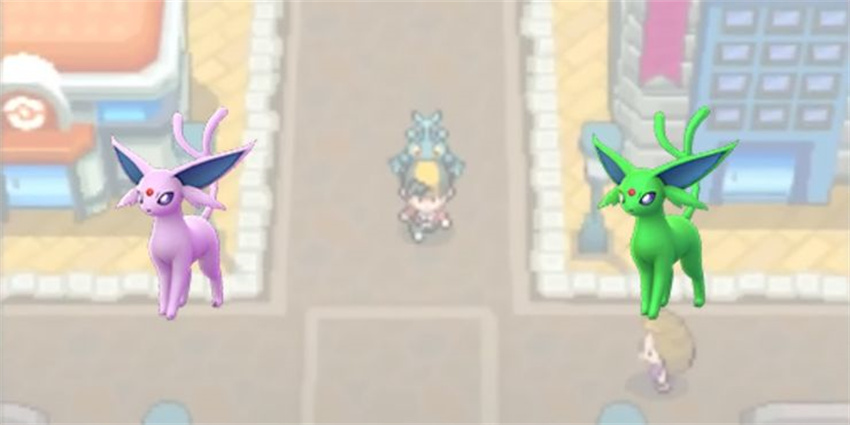 Shiny eevee evolutions, Eevee, Eevee evolutions