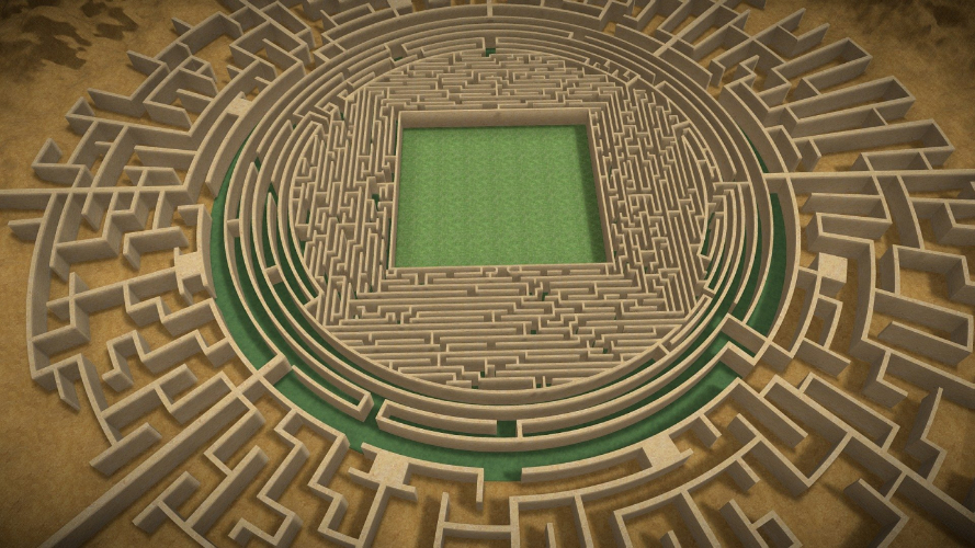 3D 迷宮跑者 GitHub.io 遊戲