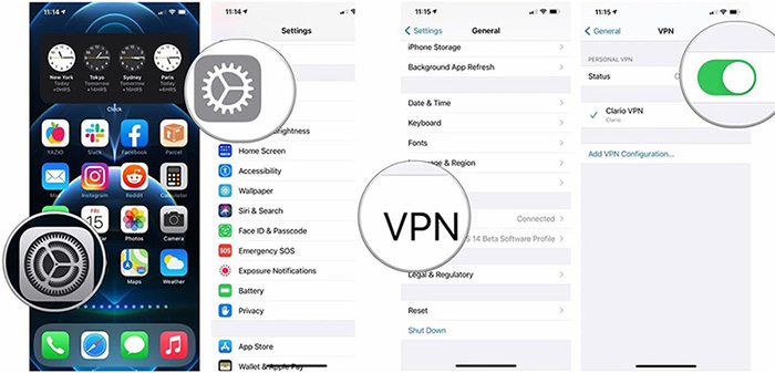 iphone vpn autoconnect