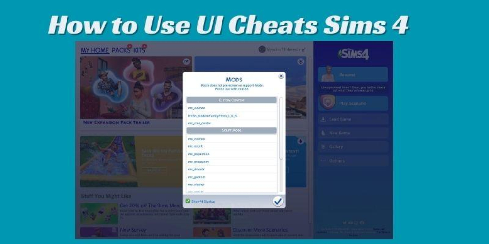 如何使用 Sims 4 UI Cheats