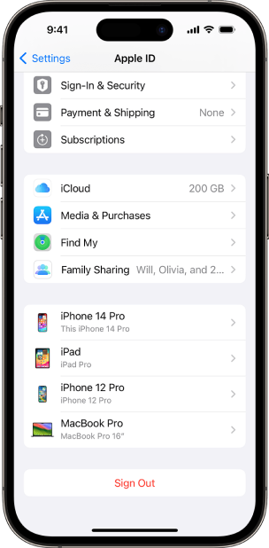 check the idevice list