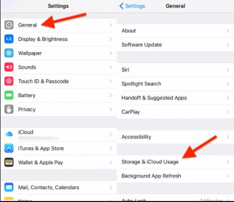 safari clear caches when iphone 6 storage almost full