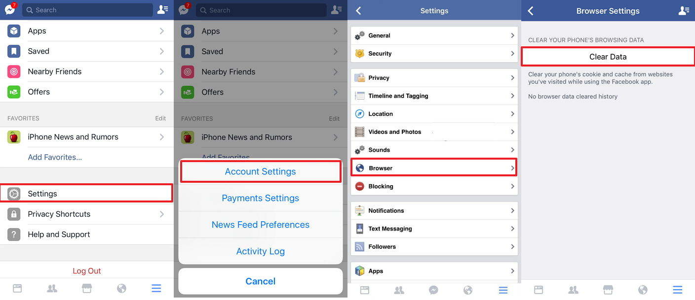 how to uninstall facebook on iphone 6