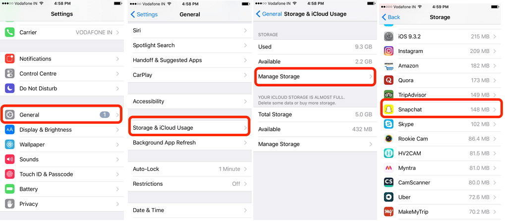 how-to-permanently-clear-snapchat-storage-space-on-iphone