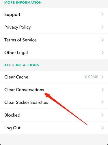 how to delete snapchat story