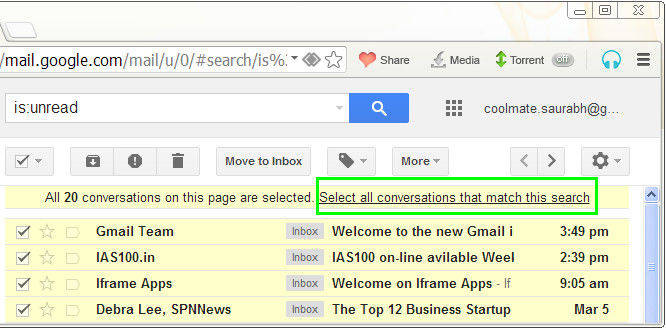 select all conversations that match this search