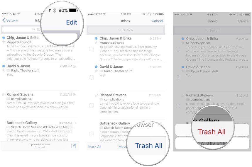 Top 3 Ways to Empty Trash on iPhone X/8/8 Plus/7/SE/6s/6/5S