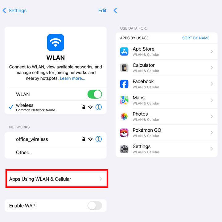 use both wifi and mobie data for apps