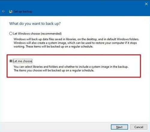 what to backup