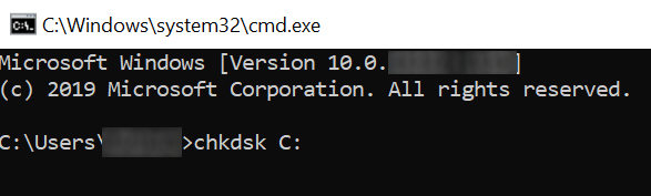 fix file or directory is corrupted and unreadable