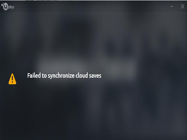 ubisoft connect failed to synchronize cloud saves