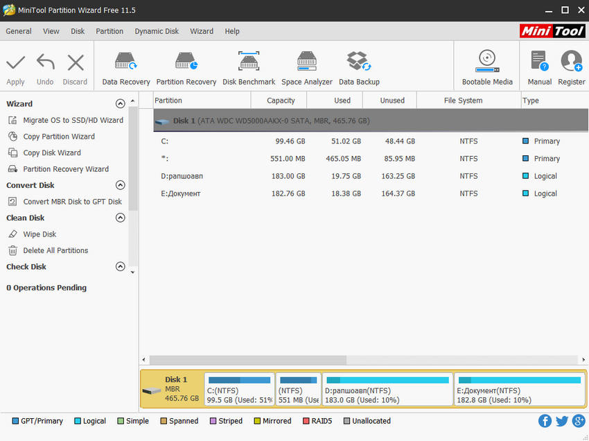 how should i split the partition for windows/mac