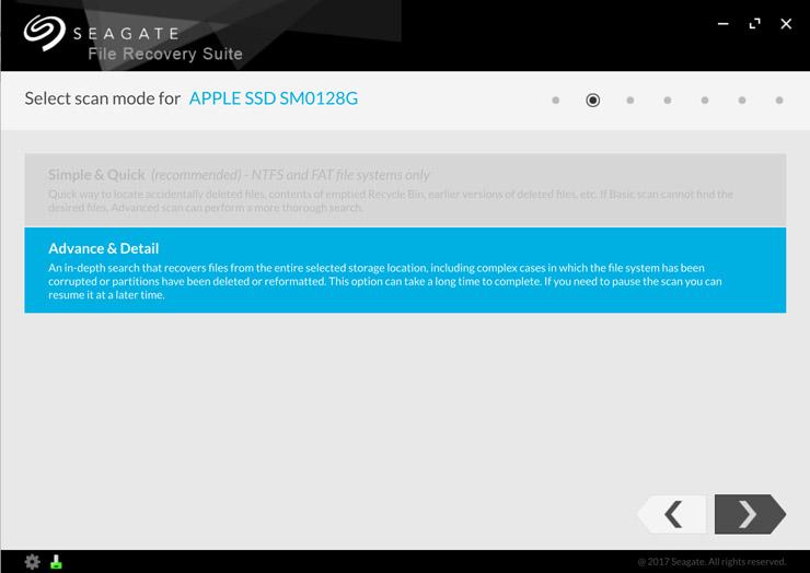 seagate file recovery suite
