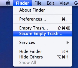 force empty trash mac sierra