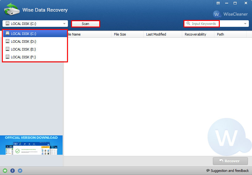 wise data recovery