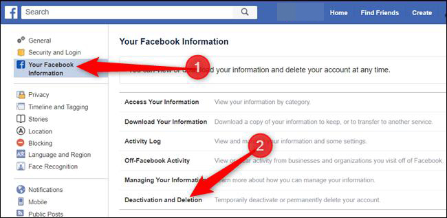 Delete facebook without deleting messenger