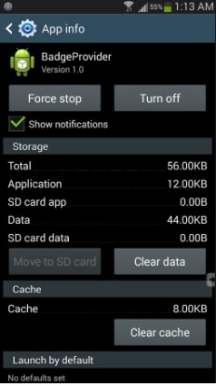 clear badge provider data