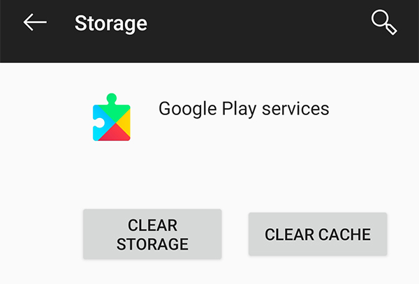 clear storage