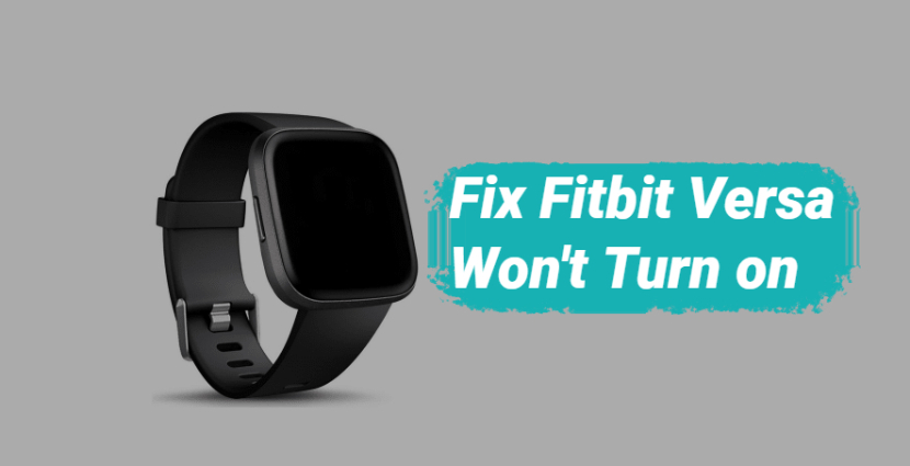 My fitbit versa is not holding a charge sale