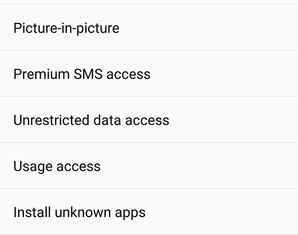 install unknown apps