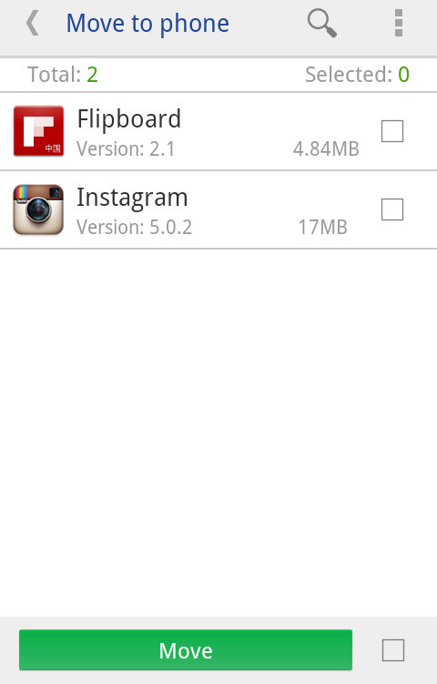 move to phone