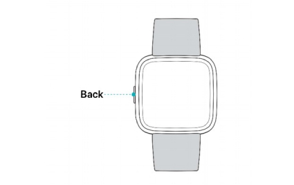 Fitbit versa 2 buttons not online working