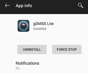 désinstaller les apps