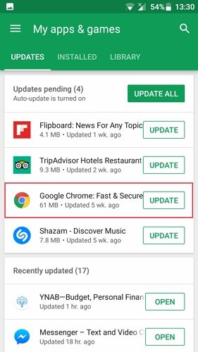 recover deleted apps on google play