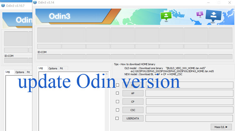 update odin version