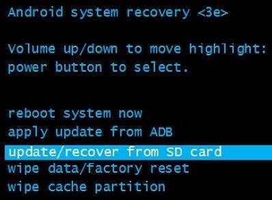 reinitialiser schema android