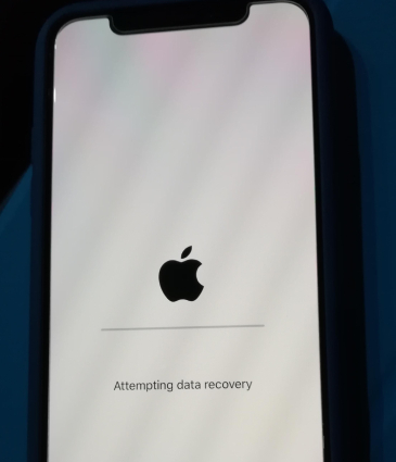 iphone attempting data recovery