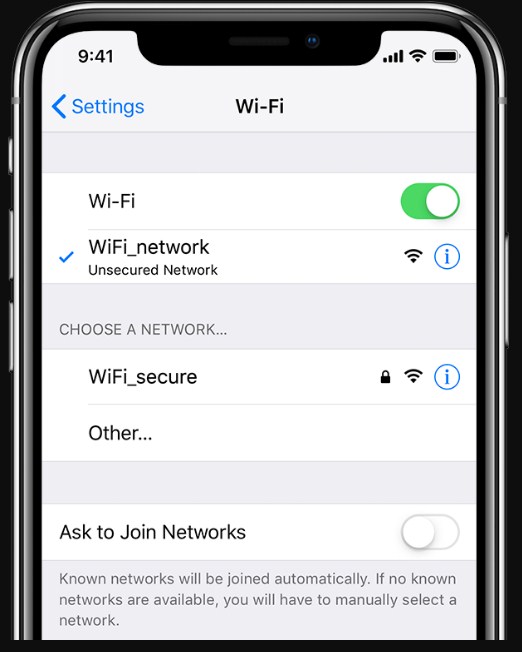 check-wi-fi-network
