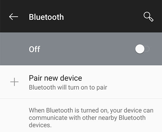 disable bluetooth