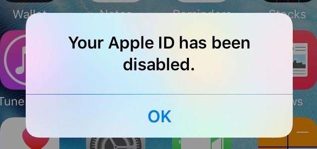 Unlock on sale apple id