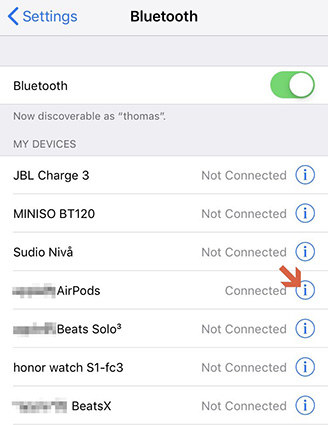 7 Ways to Fix AirPods Keep Disconnecting from 13/12/11(iOS 15)