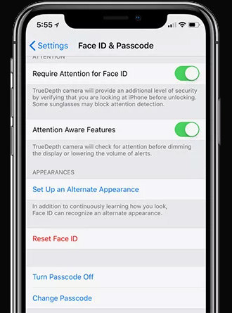 reset-face-id