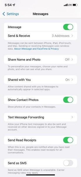text message forwarding