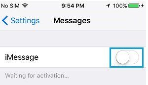 turn on off