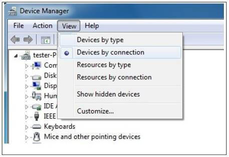 device connection